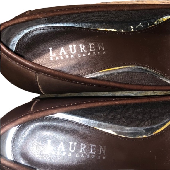 Lauren Ralph Lauren | Shoes | Lauren Ralph Lauren Rory Leather Wedge ...